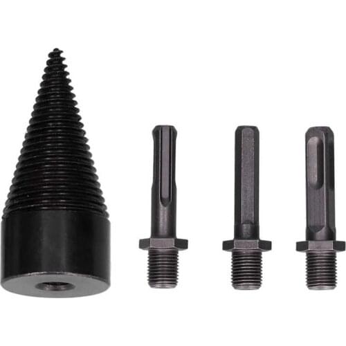 Hole Saw Countersink Drill Bits Electric Wood Drill Bit Metal Splitter Driller Part Set 32mm for Firewood Log extrator de