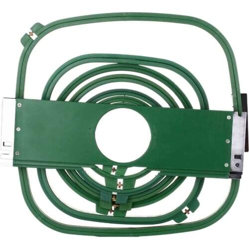 Replacement tubular Embroidery Hoops / 3", 4.7" , 5.9" , 7.1" , 8.3" , 9.4" , 11.8" Embroidery area 500mm for Tajima/toyata
