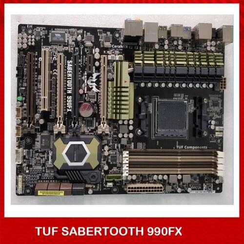 Desktop Motherboard For ASUS TUF SABERTOOTH 990FX Perfect Test,Good Quality