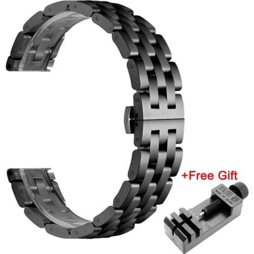 Stainless steel Replacement Accessory Watch Band Wrist Strap Bracelet for Suunto 9 and Suunto Spartan Sport Wrist HR Baro