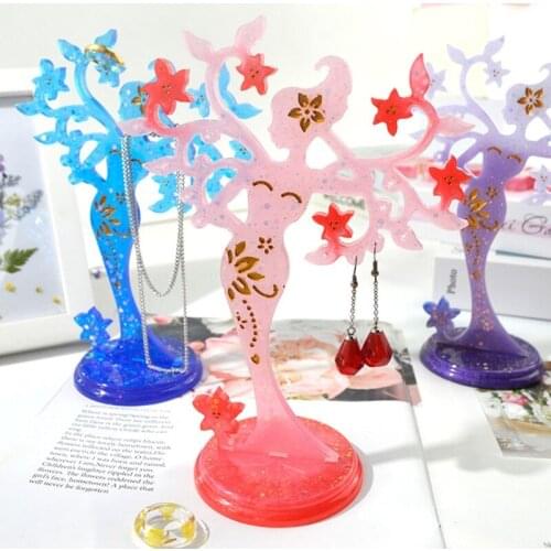 R58E DIY Jewelry Sheld Making Mould Handmade Resin Casting Molds Making Tools for Handicrafts Making Enthusiasts
