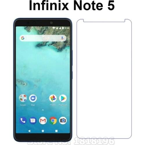 For Infinix Note 5 Tempered Glass Screen Protector 2.5 9h Safety Protective Phone Film on Infinix Note5 X604 X 604 Case Glass