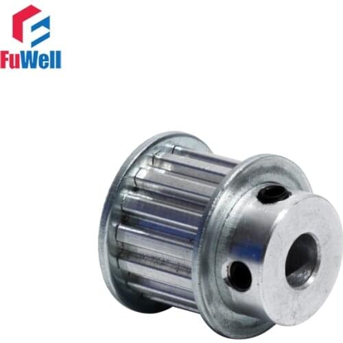 XL-15T Timing Pulley 15Teeth XL Transmission Belt Pulleys 16mm Belt Width 6/8/10/12/12.7mm Bore Pitch Aluminum Alloy Gear Pulley