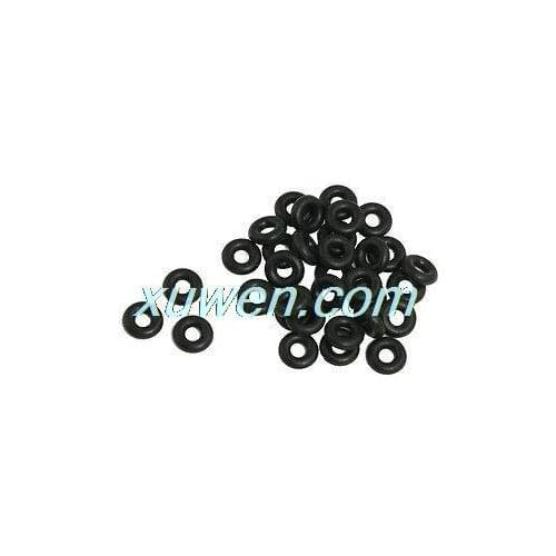 50 x Black 10mm OD 4mm Inner Dia Nitrile Rubber O Ring Oil Seal Gaskets