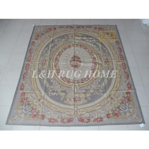 Free shipping 10'x14' French Aubusson weave rugs handmade aubusson carpets
