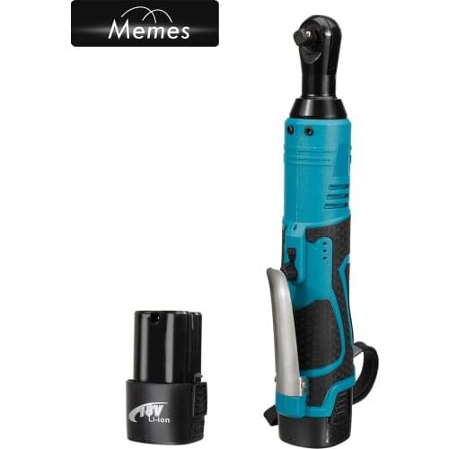 Cordless Electric Wrench 18V 45NM 3/8" Ratchet Wrench Set Angle Drill Screwdriver to Removal Screw Nut Car Repair Tool