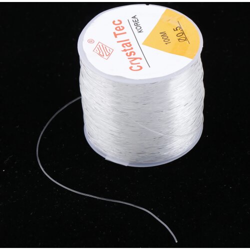 100m Stretchy Elastic Crystal String Cord Thread Perfect for Bracelet, Necklace