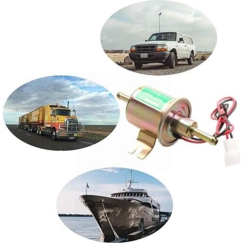 Electric Fuel Pump Car Modification 12V 24V Electronic Fuel Pump Motorcycle ATV Pump For Car Electronic W0X0