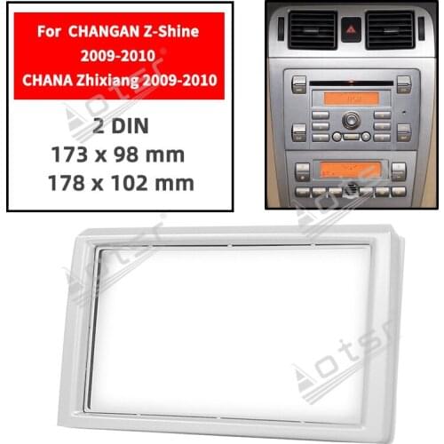 11-739 double din dash kit audio car stereo radio install dash kit for CHANGAN Z-Shine 2009-2010 / CHANA Zhixiang 2009-2010