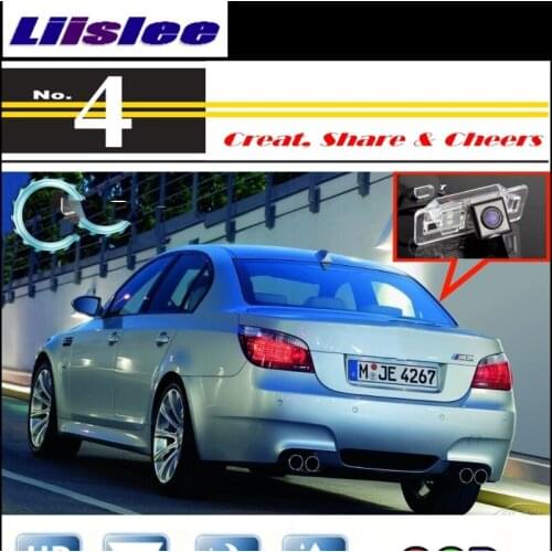 Liislee Car Camera For BMW 5 M5 E39 E60 E61 1995~2010 rearview Rear View Back Up Camera For PAL NTSC to Use CCD With RCA