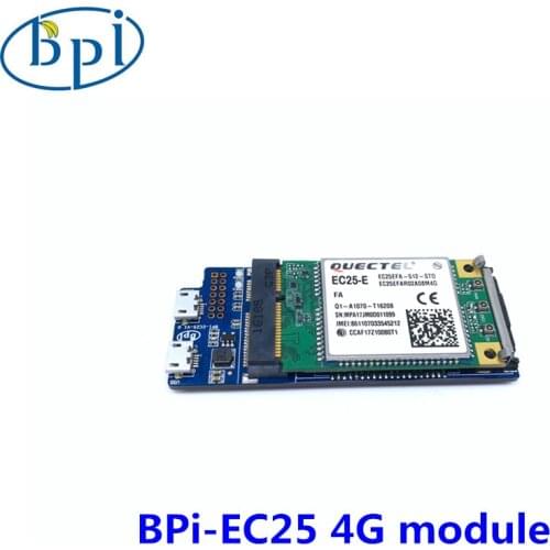 Banana PIEC25-E 4G module , BPI R2/R64 board applies