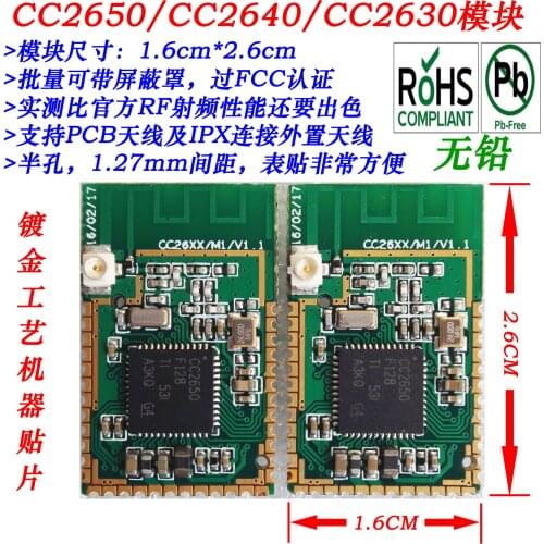 CC2650 CC2640 CC2630 Bluetooth Module, ZigBee Module