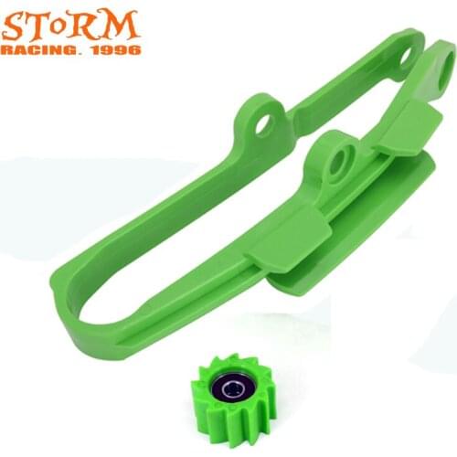 Motorcycle Chain Slider Guide with Lower Roller For KAWASAKI KXF250 KX250F KXF450 KX450F 2009 2010 2011 2012 2013 2014 2015 2016