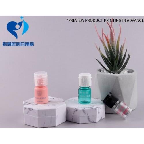 1pcs 5ml White/Black Plastic Flip Top Cap For Container Cosmetic Bottle Empty Multicolor Plastic Shampoo Mini Refillable Bottles