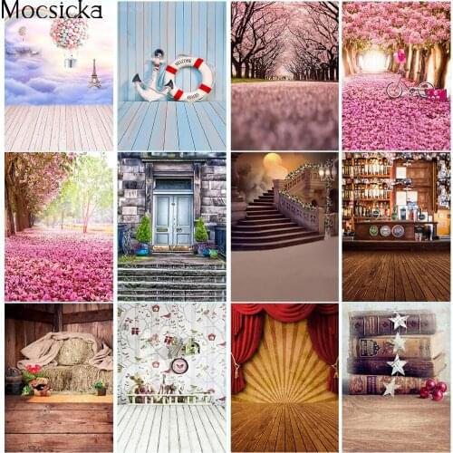 Newbron Kids Portrait Natural Scenery Portrait Backdrop for Photography head shot fantasy Children Photographic Studio Props