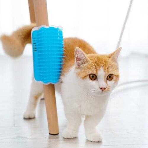 Pet supplies cat brush cat corner massage brush cat hair removal to remove floating hair rubbing device pet cleaning supplies