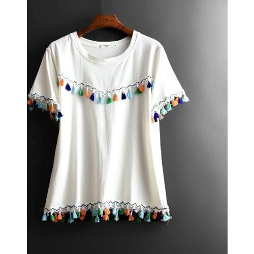 QEENRAAN Women's Loose T-Shirts