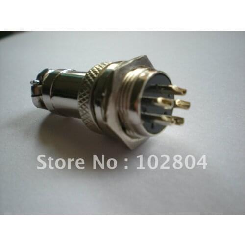 XLR Audio Cable Connector 16mm Chassis Mount 40 pcs per Lot 3 Pin 5 Pin 6 Pin 7 Pin 8 Pin