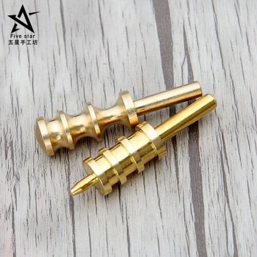 Handmade DIY Leather Side Oil Sealing Edge Head tool Edge Ironing Head Tanned Leather Edge Sealing Head Pure Brass