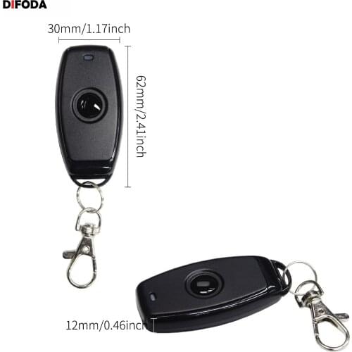 DIFODA Universal Wireless Remote Control Switch DC 12V 1CH Relay Receiver Module RF Transmitter 433Mhz SMART Remote Controls