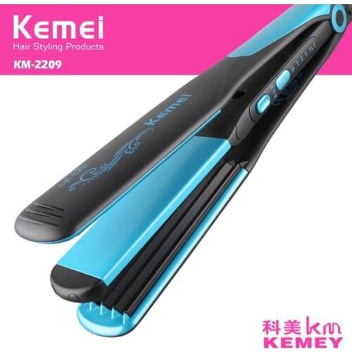 Hair straightener styling tool curling irons curler professional 2 in 1 ionic straightening iron & curler