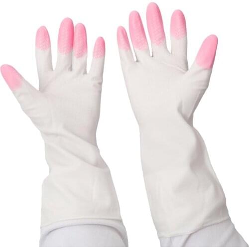 10 Pair Rubber Gardening Working Gloves Home Garden Planting Digging Cropping Handguard Gloves Household Cleaning Watering Tool