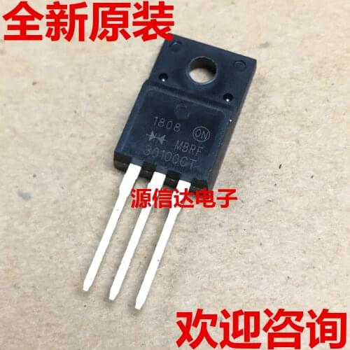 Brand new original MBRF30100CT MBRF30100 30A 100V TO-220F Schottky tube imported from stock