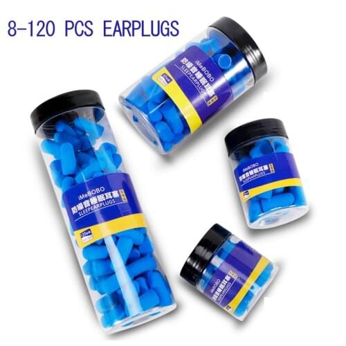 Earplugs Anti Reusable For Snoring Earplug Noise Reduction Sleep Foam Plug Canceling Music Sound Insulation Sleeping Ear Plugs