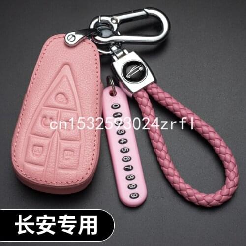 Key case for changan cs75plus cs55plus x7 cs35plus Smart Key Keyless Remote Entry Fob Case Cover