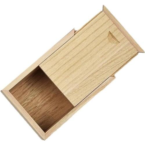 Wooden storage box jewelry case 12.5*8.5*6.8cm Storage Boxes for home Square Log Box Creative Desktop Storage Case Organizer