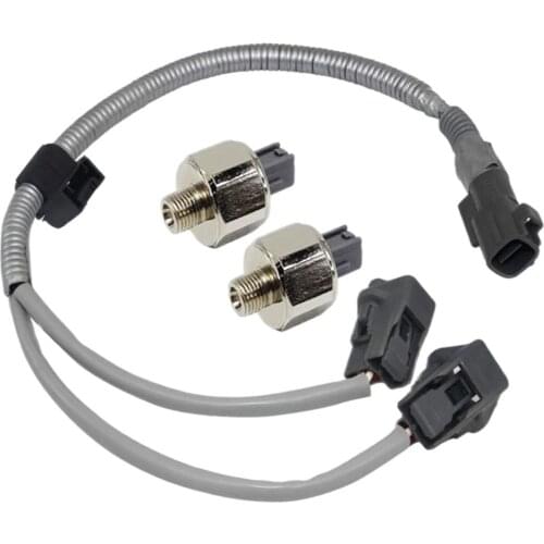 Two knock sensors and wiring harness OE 89615-12040 82219-33030