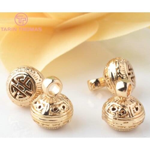 4PCS 10x12MM 24K Champagne Gold Color Plated Brass Buddha Charms Pendants High Quality Diy Jewelry Accessories
