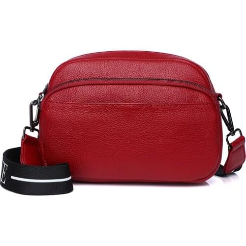 Genuine Leather Small Ladies Crossbody Bags Female Fashion Shoulder Bags For Women 2020 Messenger Bag Luxury Handbags Purse