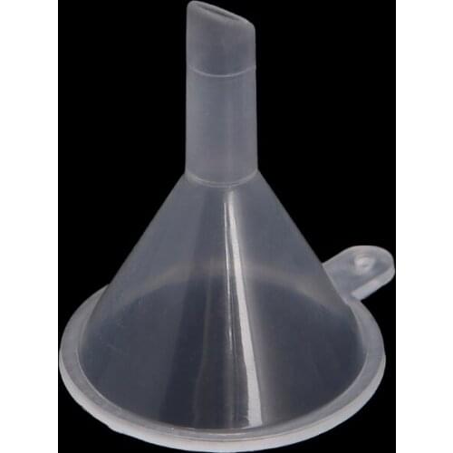 Mini Plastic Perfume Diffuser Bottle Liquid Oil Funnels Lab Kitchen Supplies T84F