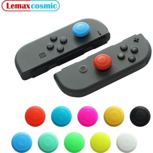 Soft Silicone Joystick Thumb Stick Grip Gel Guard Cap For Nintendo Switch Lite Joy-Con Joycon NS Controller Thumbstick Case