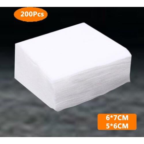 200pcs/lot Gun Cleaning Patches High Absorbency Softness Gun Clean Cloth Hunting Clean Tools Accessories