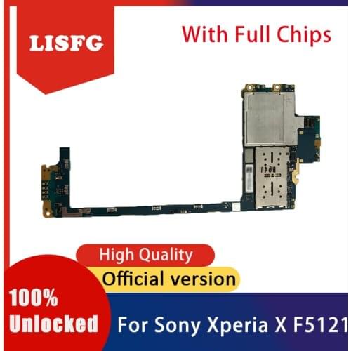 Replacement For Sony Xperia X F5121 Motherboard 100% Unlocked Logic Board For Sony Xperia X F5121 Mainboard With Full Chips