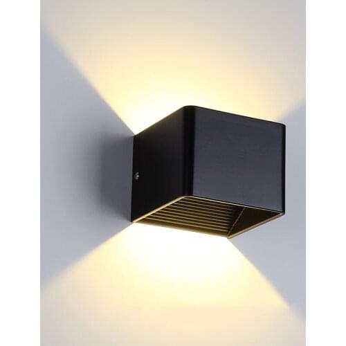 Led Wall Light Modern Nordic Style Indoor Wall Lamps Living Room Porch Garden Lamp Bathroom Reading Lamp Ac90-260v