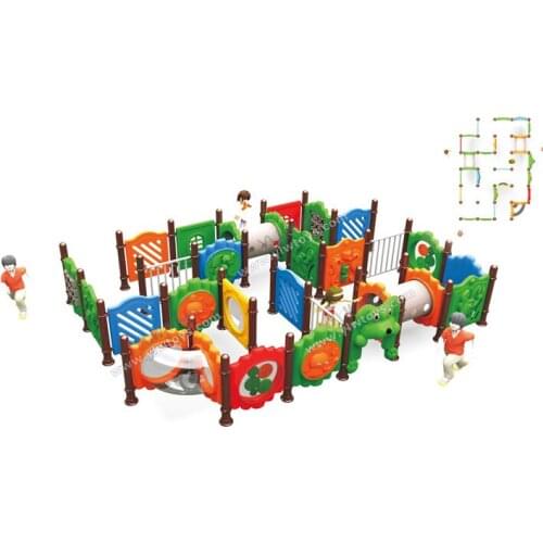 Outdoor Doctor Maze playground,kids indoor plastic labyrinth maze,Plastic grid educational toys,outdoor multi-function grid maze