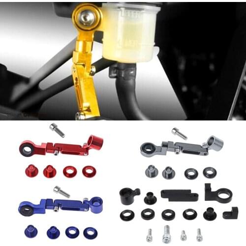 Universal Motorcycle Stent Bracket For CNC Brake Clutch Master Cylinder Fluid Reservoir