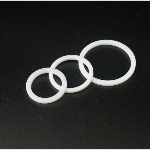 20pcs ODxIDxH 26x20x2mm 29x24x2mm 38x32x2mm PTFE Flat Washer Gasket Sealing For 3/8" 1/2" 3/4" BSP Union