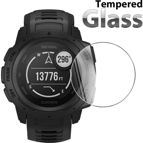 Tempered Glass Protective Film Clear Guard For Garmin Instinct Tactical Smart watch Screen Protector Cover for Instinct Tactical