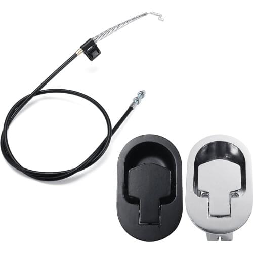 1 set of metal handle + cable sofa reclining chair sofa release lever trigger replacement
