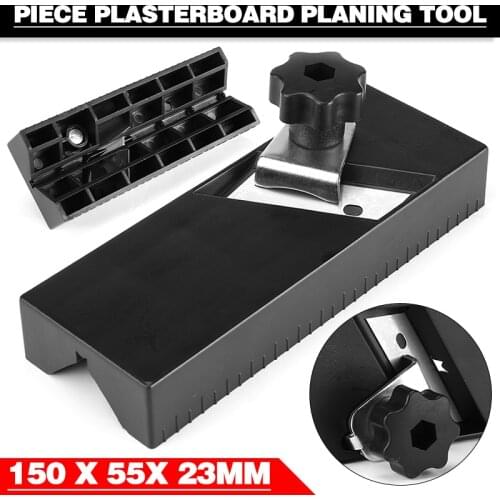 1pcs New Gypsum Plasterboard Edge Planer Tool Woodworking Hand Planer Edge Corner Trimmer Chamfer Polishing Trimming Tools