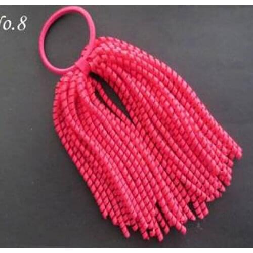 20 BLESSING Good Girl Hair Bow Corker Ponytail Streamers Elastic 98 No