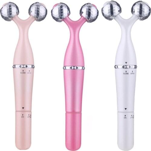 3in1 Face Roller Face Lifting Body Slimming Lifting Wrinkle Remove Tightening Skin Face Massage Instrument