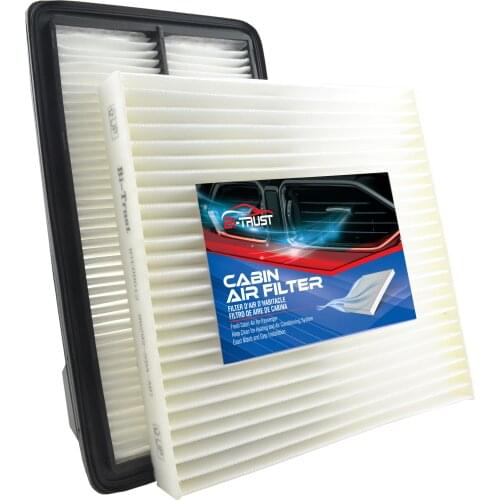 Bi-Trust Engine Cabin Air Filter for Honda Civic 2.0L 2006-2011/Acura CSX 2.0L 2007-2011 80292-SDA-A01,80219-SHJ-A01 80292-SEC-A