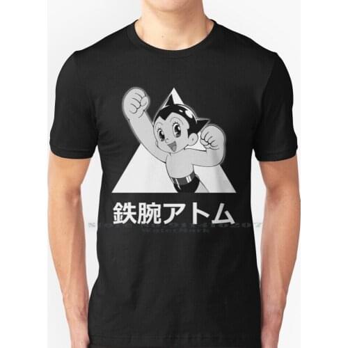 Astro Boy - Mighty Atom ( Tetsuwan Atom ) T Shirt 100% Pure Cotton Astro Boy Mighty Atom Tetsuwan Atomu Tezuka Osamu Tezuka