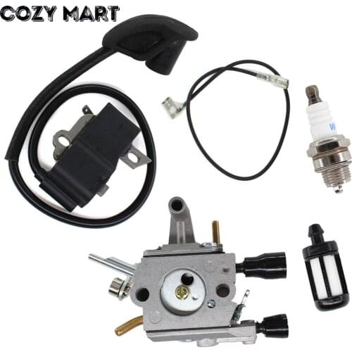 Carburetor Ignition Coil Fuel Filter For ST FS120 FS200 FS250 FS300 Trimmer 4134 120 0653