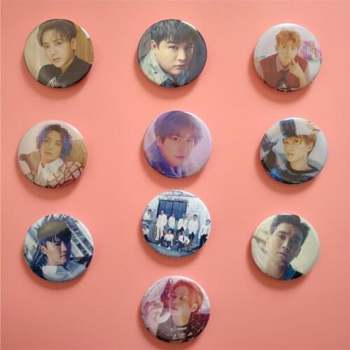 KPOP SUPER JUNIOR HEECHUL ELF KANGIN YESUNG LEETEUK badge Super Clap album photo badge brooch SUPER JUNIOR TimeSlip SuperClap